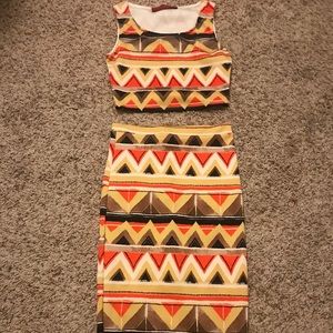 2 piece skirt